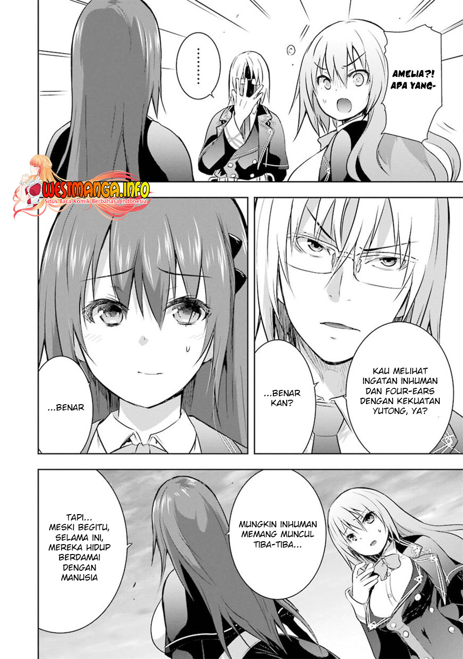 Maou to Ore no Hanggyakuki chapter 33